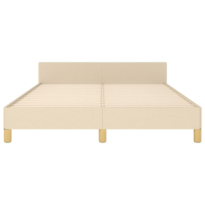 Giroletto senza Materasso Crema 140x200 cm in Tessuto | homemem39