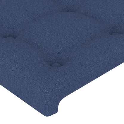 Giroletto senza Materasso Blu 140x200 cm in Tessuto | homemem39