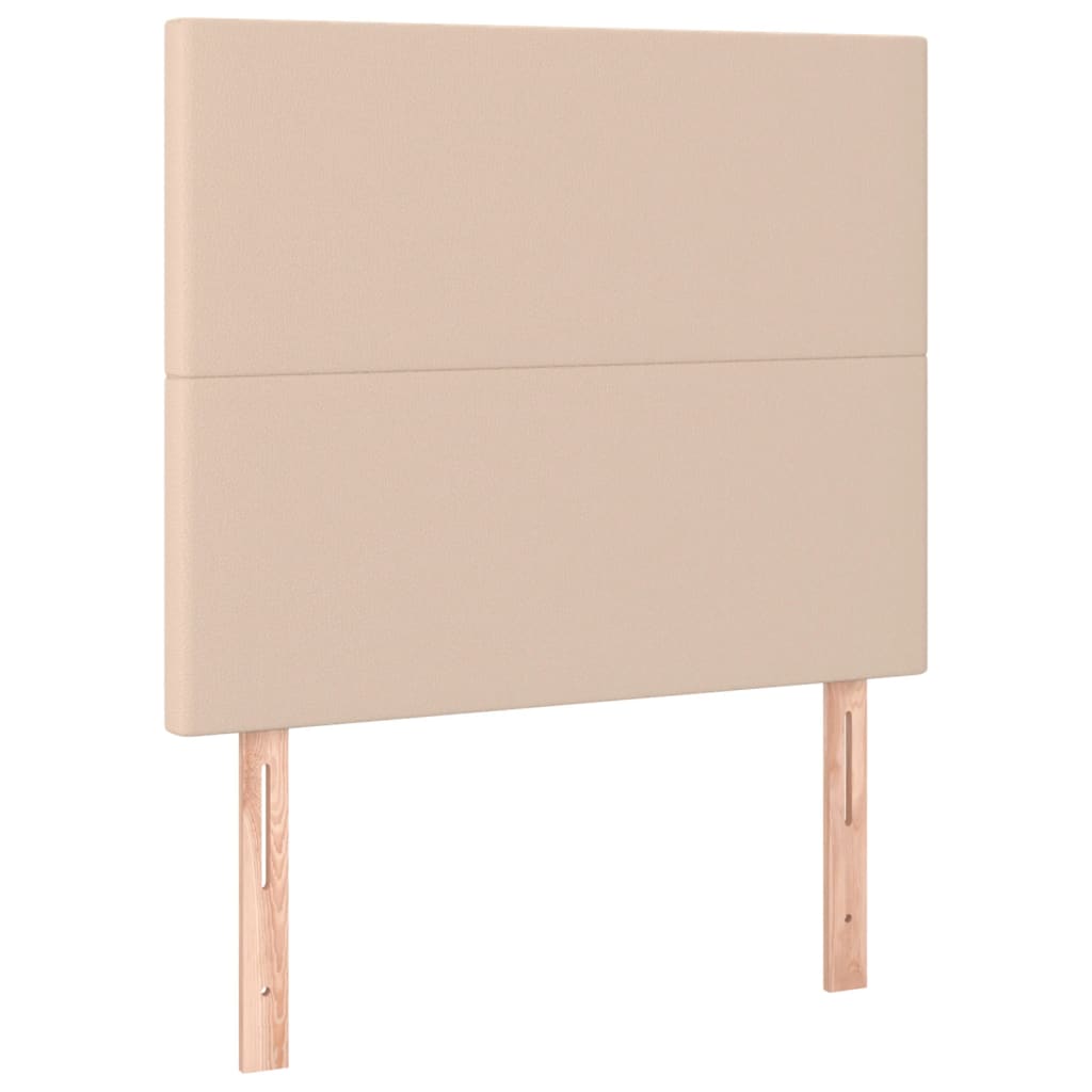 Giroletto con Testiera Cappuccino 80x200 cm in Similpelle - homemem39