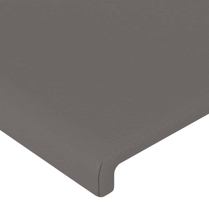 Giroletto con Testiera Crema 90x200 cm in Similpelle