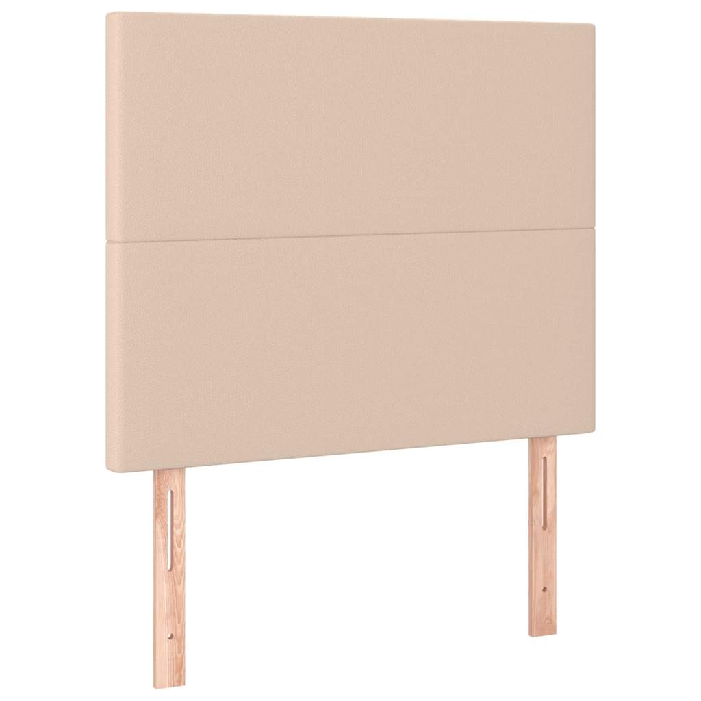 Giroletto con Testiera Cappuccino 90x200 cm in Similpelle