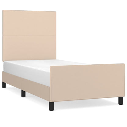 Giroletto con Testiera Cappuccino 100x200 cm in Similpelle | homemem39