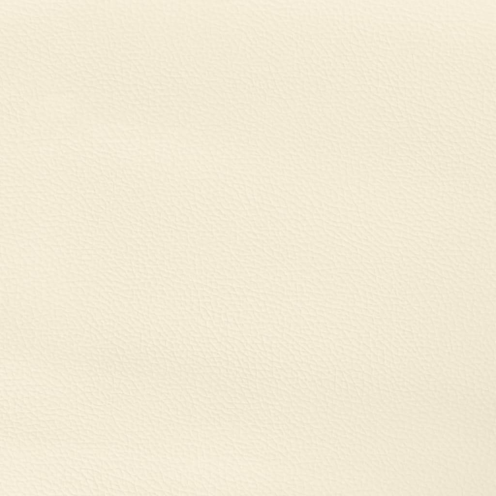 Giroletto con Testiera Crema 140x200 cm in Similpelle | homemem39
