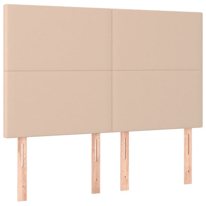 Giroletto con Testiera Cappuccino 140x200 cm in Similpelle - homemem39