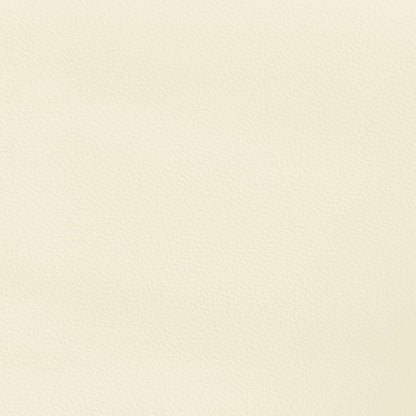 Giroletto con Testiera Crema 160x200 cm in Similpelle - homemem39