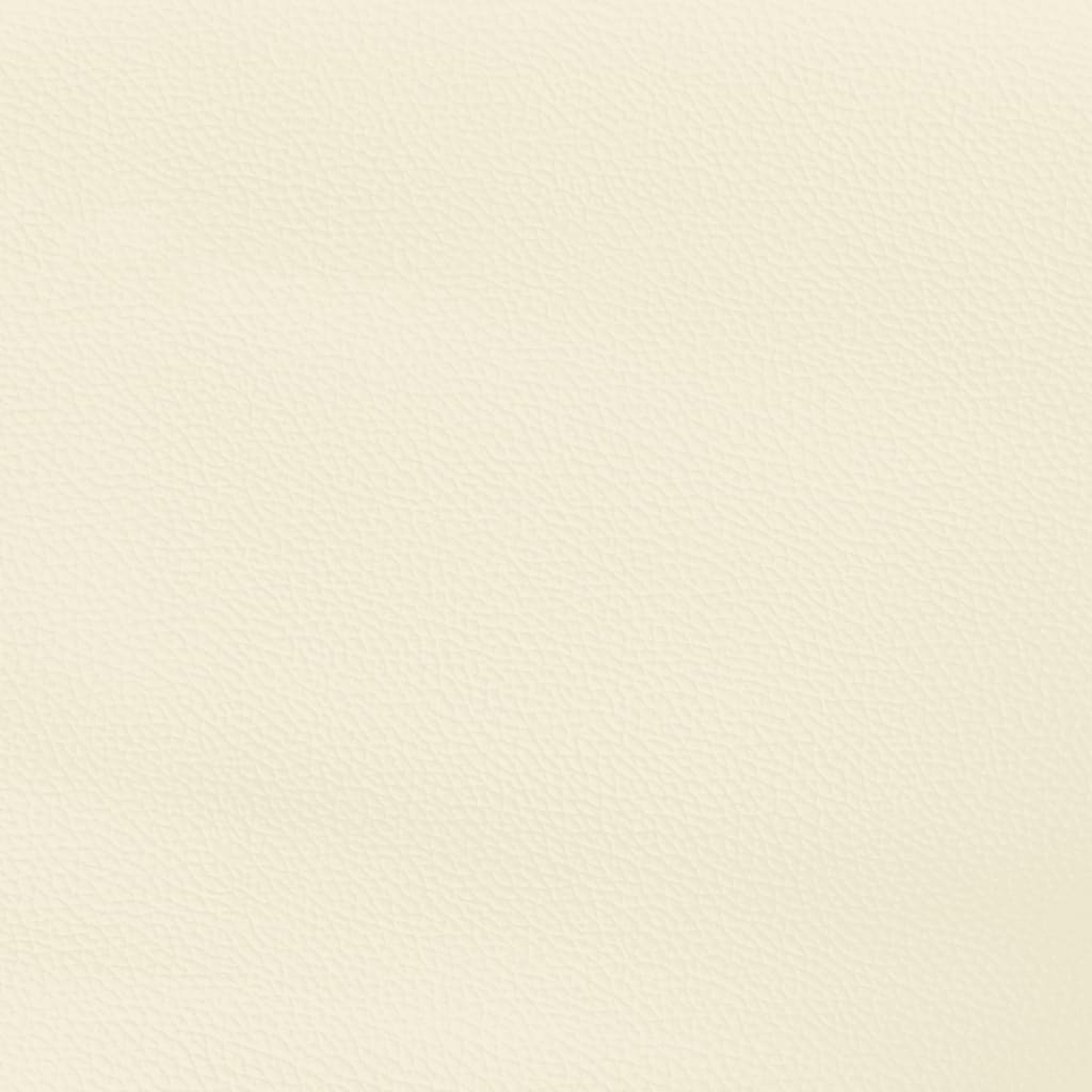 Giroletto con Testiera Crema 180x200 cm in Similpelle | homemem39
