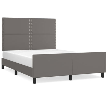 Giroletto con Testiera Crema 140x190 cm in Similpelle | homemem39