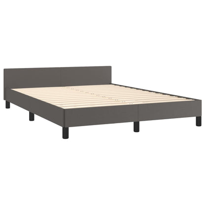 Giroletto con Testiera Crema 140x190 cm in Similpelle | homemem39