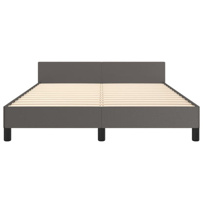 Giroletto con Testiera Crema 140x190 cm in Similpelle | homemem39