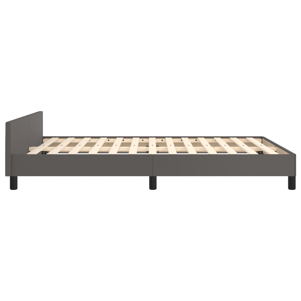 Giroletto con Testiera Crema 140x190 cm in Similpelle | homemem39