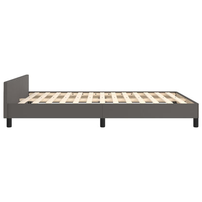Giroletto con Testiera Crema 140x190 cm in Similpelle | homemem39
