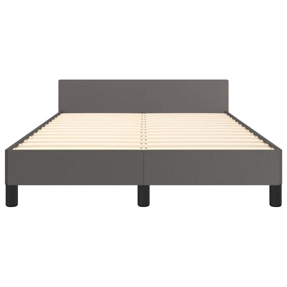 Giroletto con Testiera Crema 120x200 cm in Similpelle