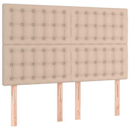 Giroletto con Testiera Cappuccino 140x200 cm in Similpelle