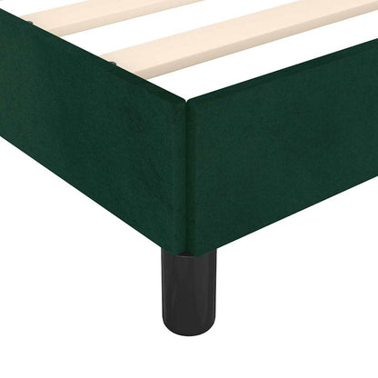 Giroletto senza Materasso Verde Scuro 80x200 cm in Velluto | homemem39