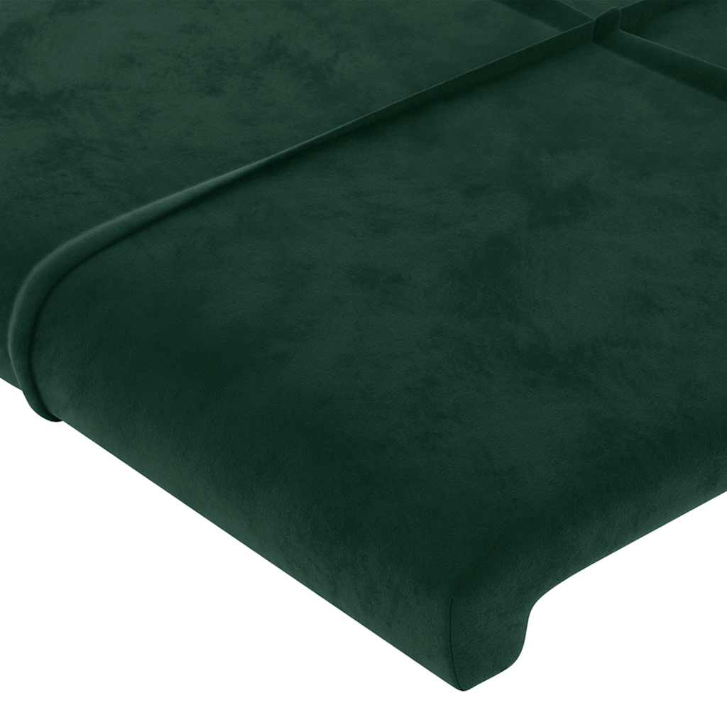 Giroletto senza Materasso Verde Scuro 80x200 cm in Velluto | homemem39