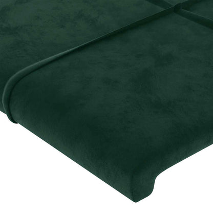 Giroletto senza Materasso Verde Scuro 80x200 cm in Velluto | homemem39