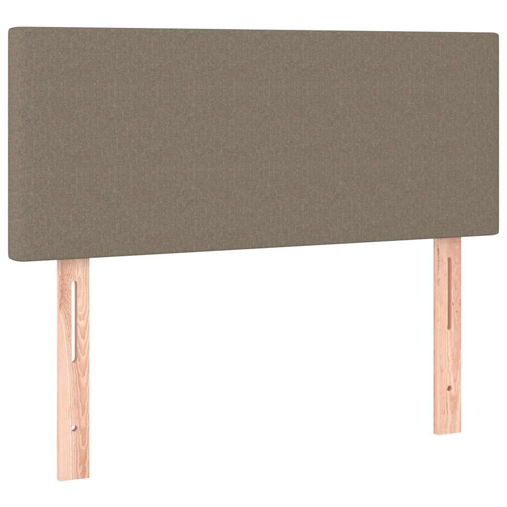 Giroletto a Molle con Materasso Tortora 80x200 cm inTessuto | homemem39