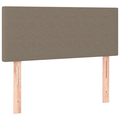 Giroletto a Molle con Materasso Tortora 80x200 cm inTessuto | homemem39