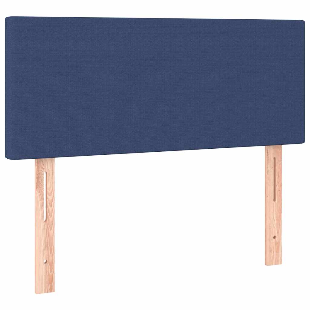 Giroletto a Molle con Materasso Blu 80x200 cm inTessuto | homemem39
