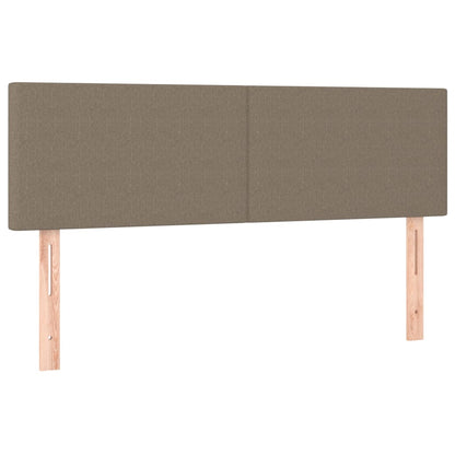 Giroletto a Molle con Materasso Tortora 140x190 cm in Tessuto | homemem39