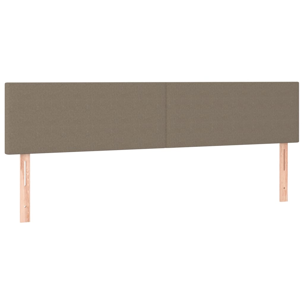 Giroletto a Molle con Materasso Tortora 160x200 cm in Tessuto | homemem39
