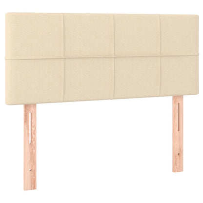 Giroletto a Molle con Materasso Crema 80x200 cm inTessuto | homemem39