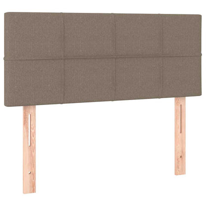 Giroletto a Molle con Materasso Tortora 90x190 cm in Tessuto | homemem39