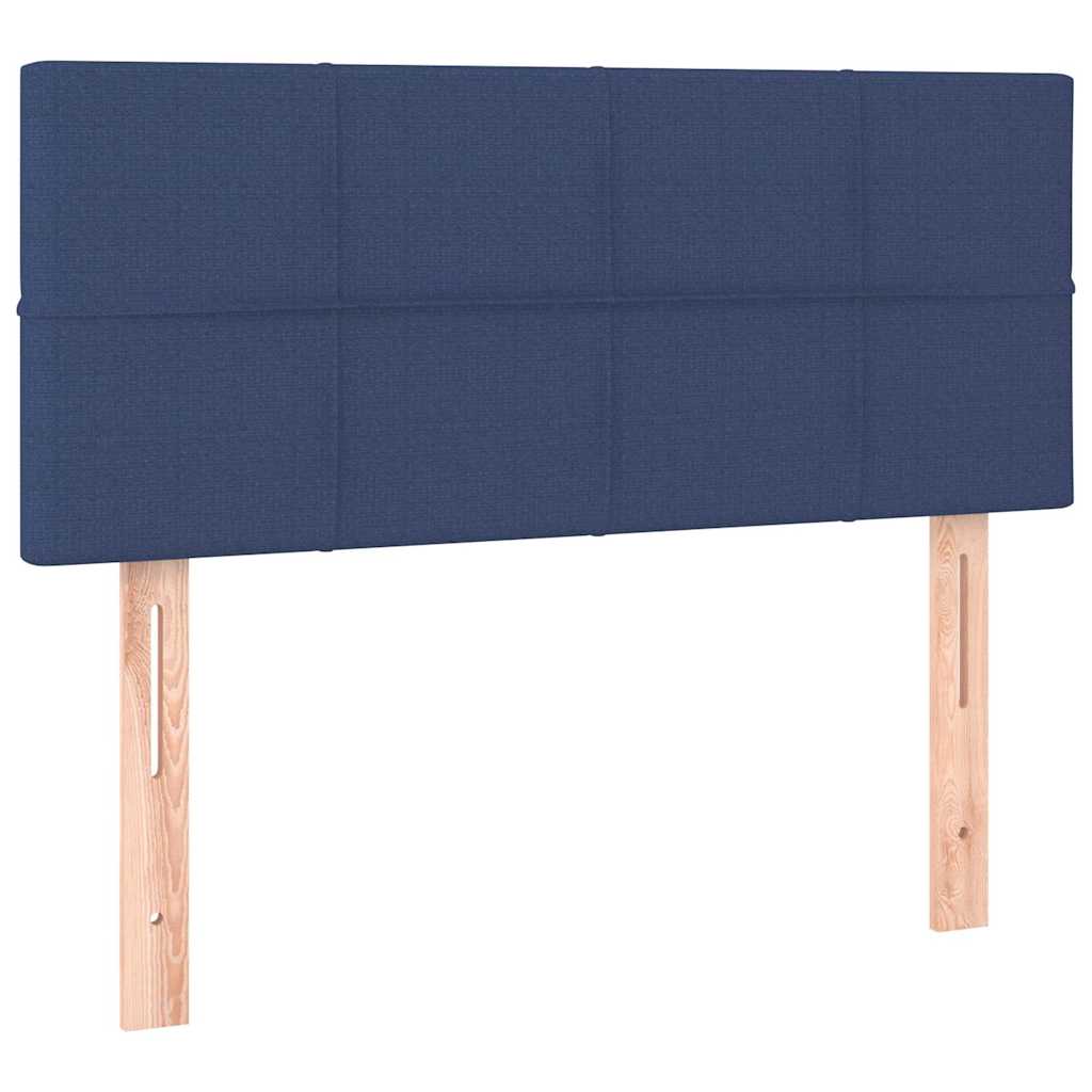 Giroletto a Molle con Materasso Blu 90x200 cm inTessuto | homemem39