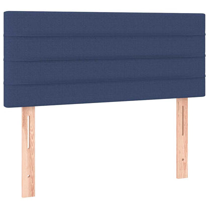 Giroletto a Molle con Materasso Blu 90x190 cm in Tessuto | homemem39