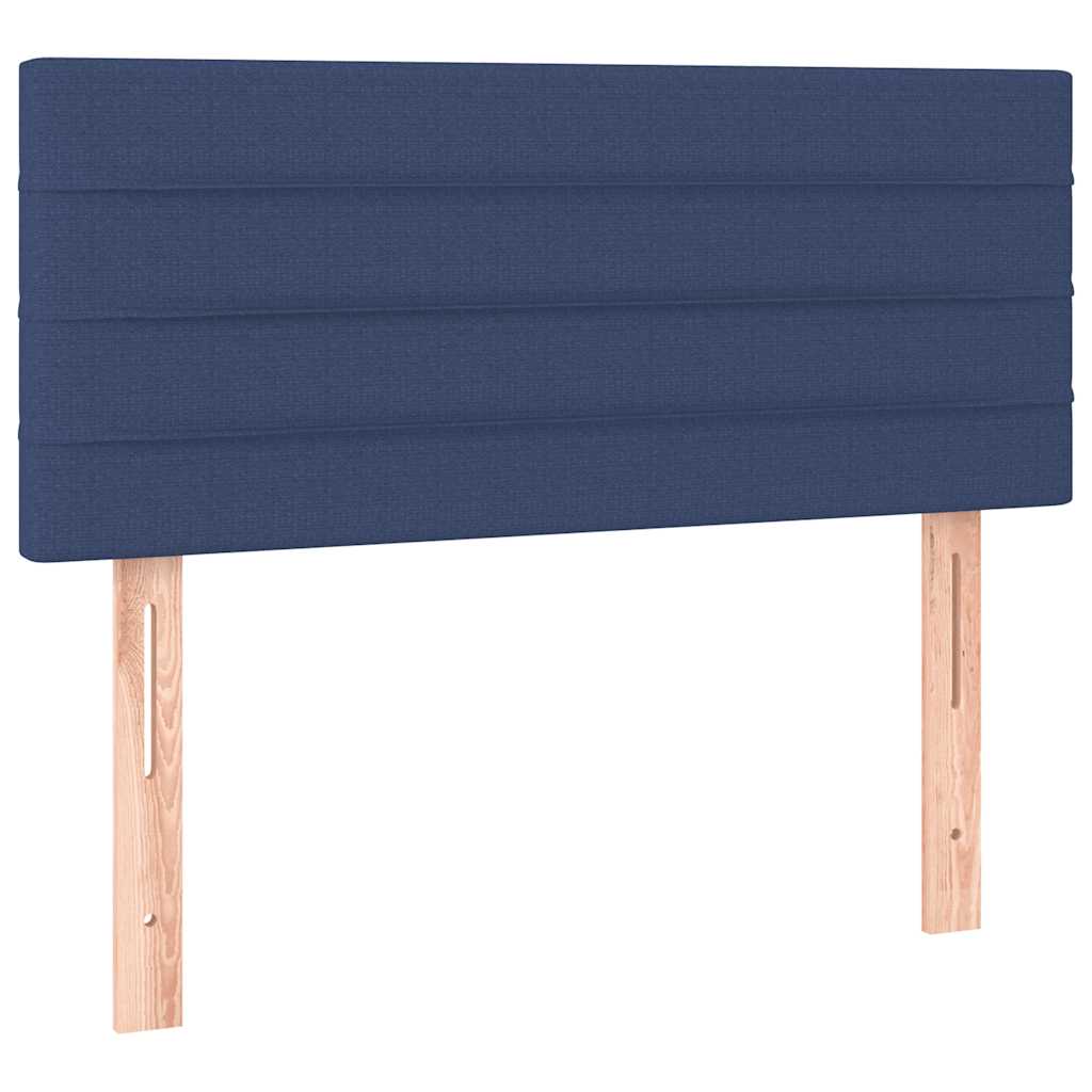 Giroletto a Molle con Materasso Blu 90x200 cm inTessuto | homemem39