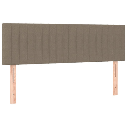 Giroletto a Molle con Materasso Tortora 140x190 cm in Tessuto | homemem39