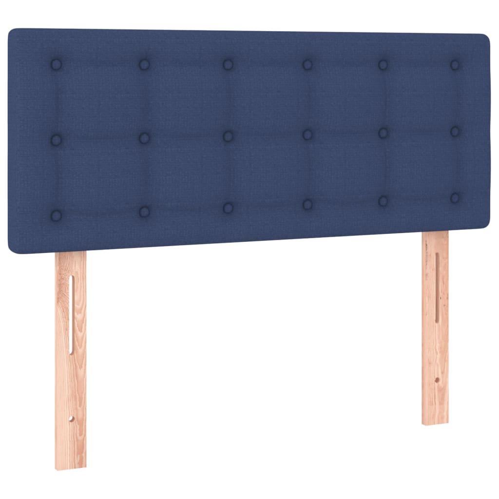 Giroletto a Molle con Materasso Blu 80x200 cm inTessuto | homemem39