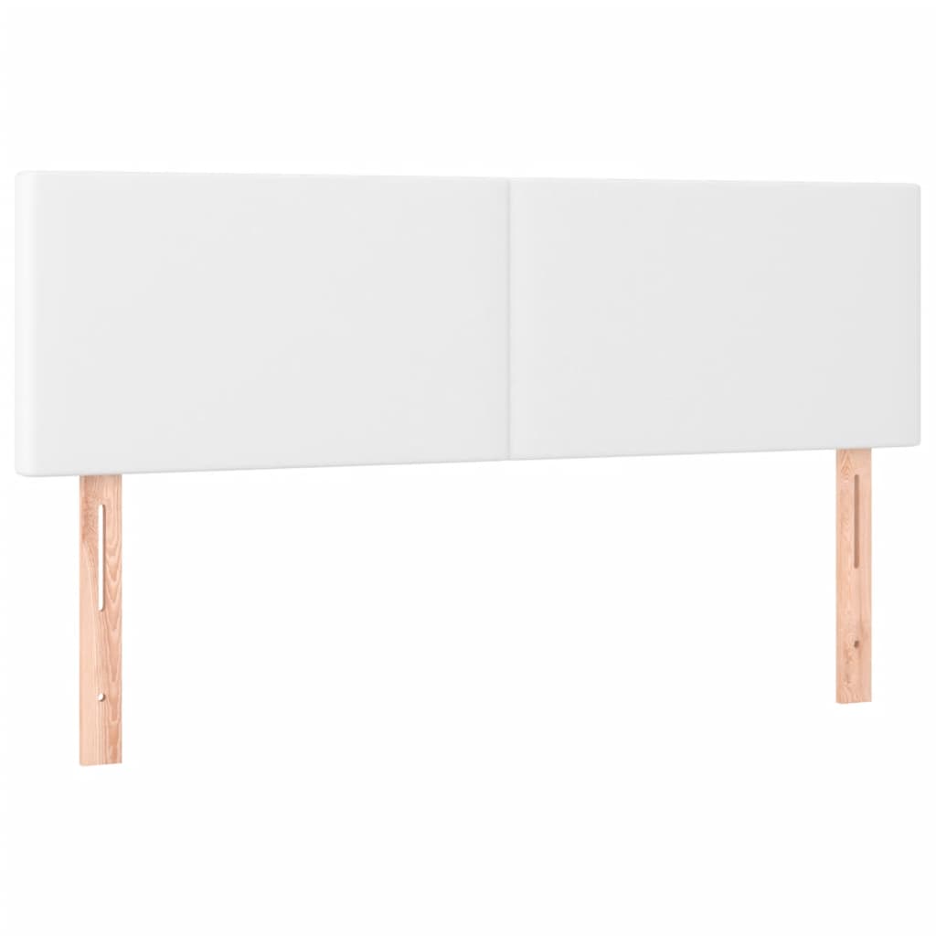 Giroletto a Molle con Materasso Bianco 140x190 cm in Similpelle | homemem39