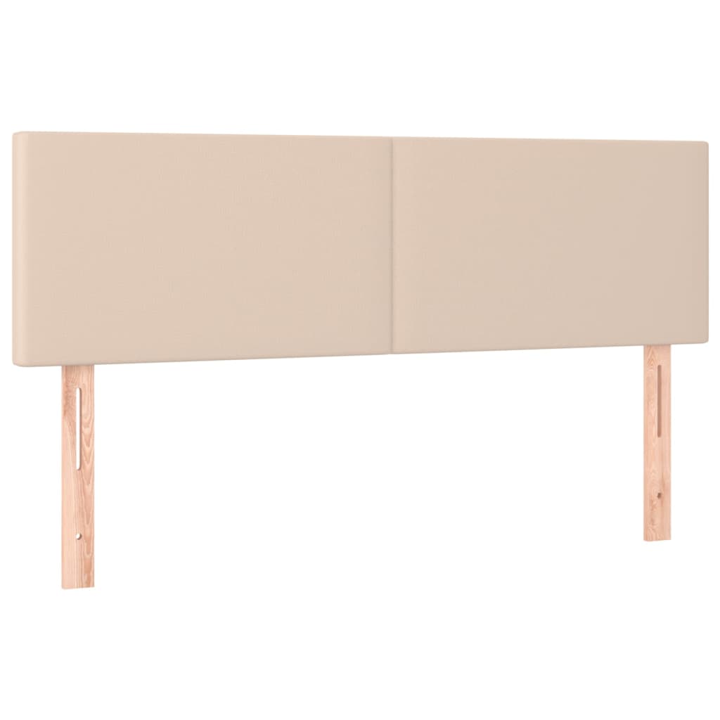 Giroletto a Molle con Materasso Cappuccino 140x190cm Similpelle | homemem39