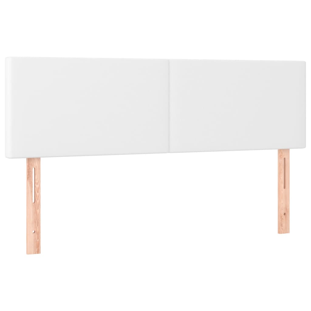 Giroletto a Molle con Materasso Bianco 140x200 cm in Similpelle | homemem39