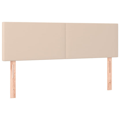 Giroletto a Molle con Materasso Cappuccino 140x200cm Similpelle | homemem39