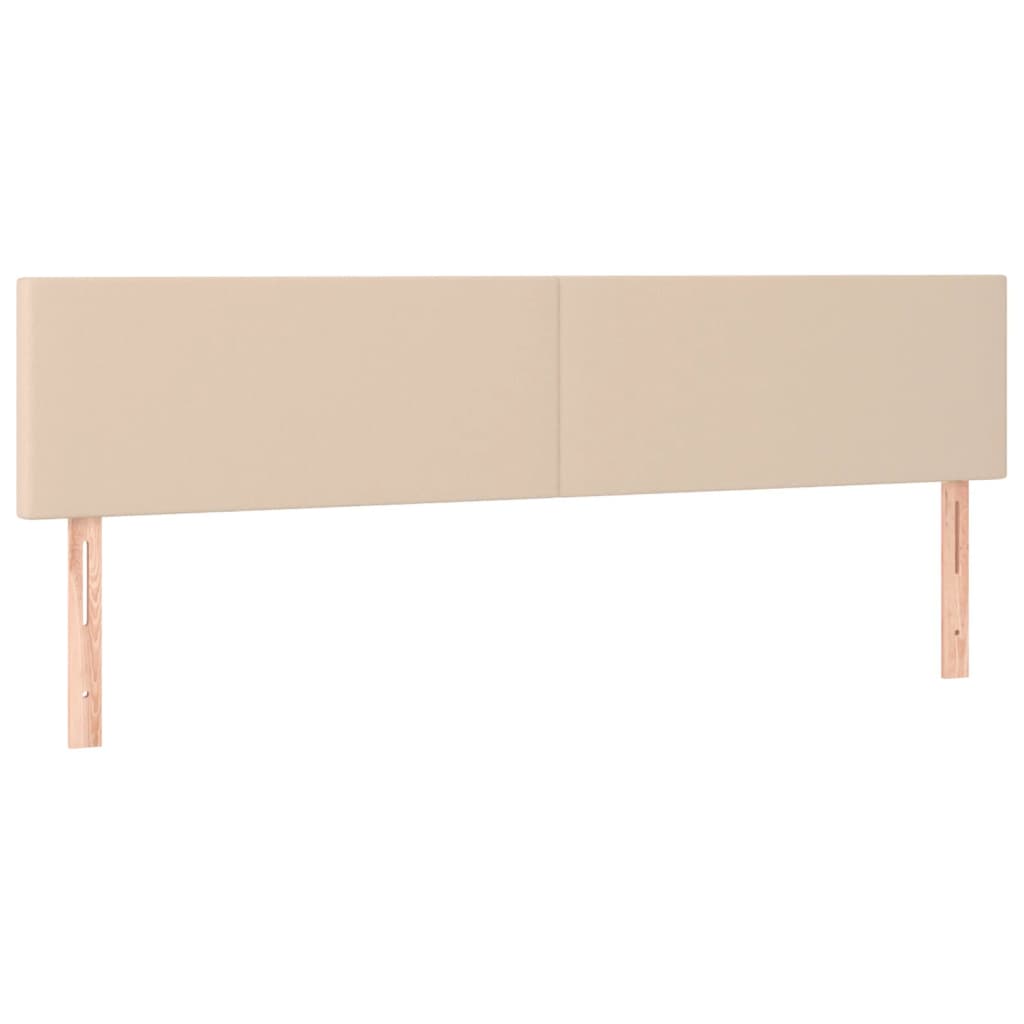 Giroletto a Molle con Materasso Cappuccino 200x200cm Similpelle | homemem39