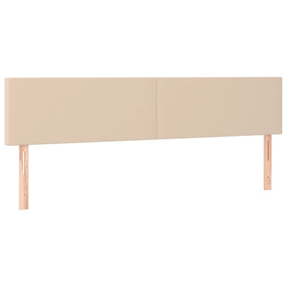 Giroletto a Molle con Materasso Cappuccino 200x200cm Similpelle | homemem39