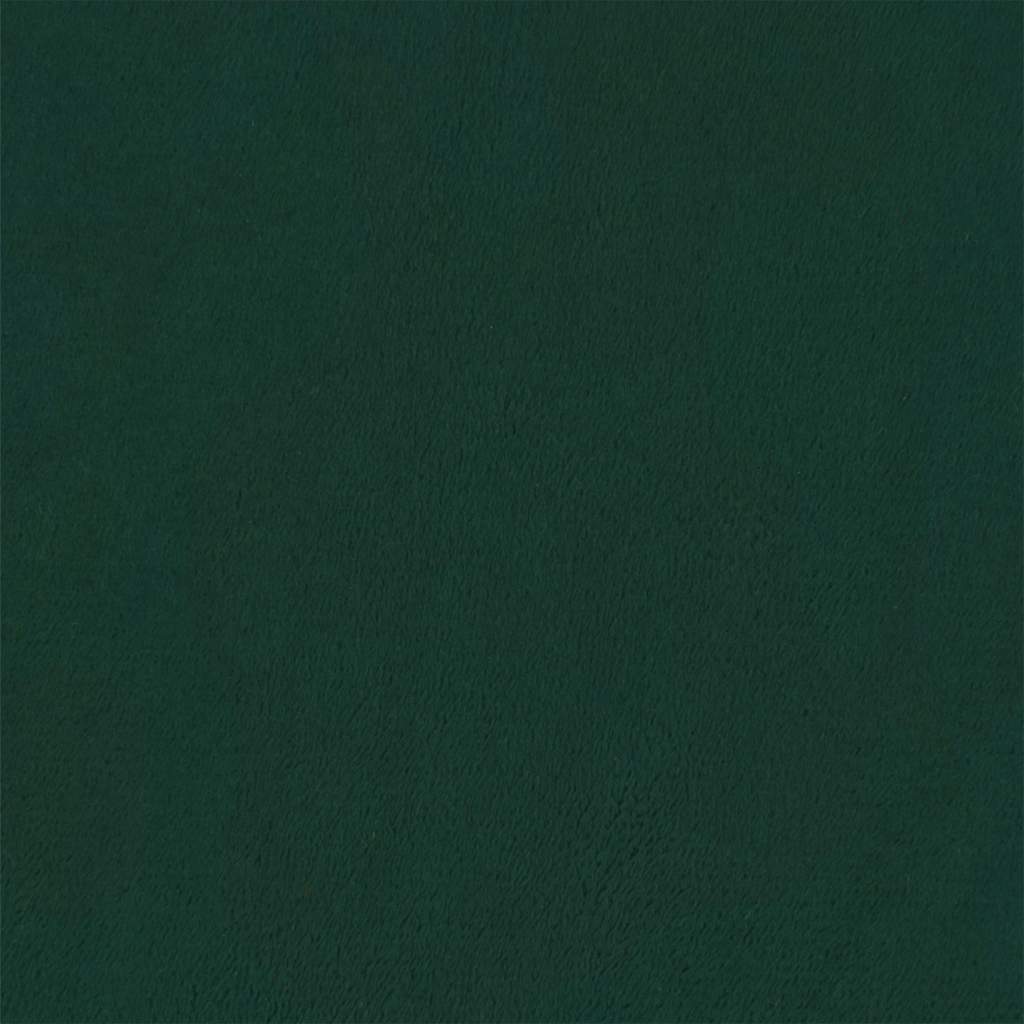 Giroletto a Molle con Materasso Verde Scuro 200x200 cm Velluto