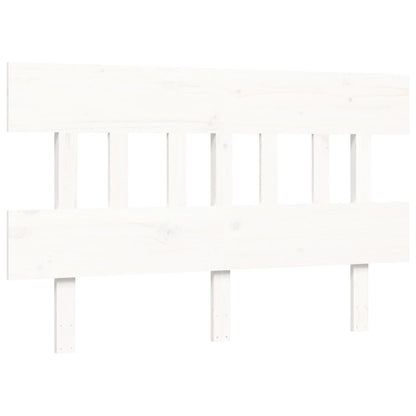 Letto per Anziani Bianco Testiera Small Double Legno Massello | homemem39