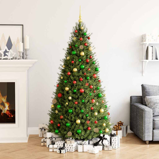 Set Palline di Natale 112 pz Rosso / Verde / Oro in Polistirene