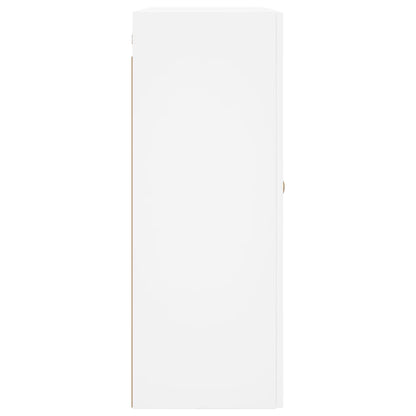 Mobili a Parete 2 pz Bianchi 69,5x34x90 cm
