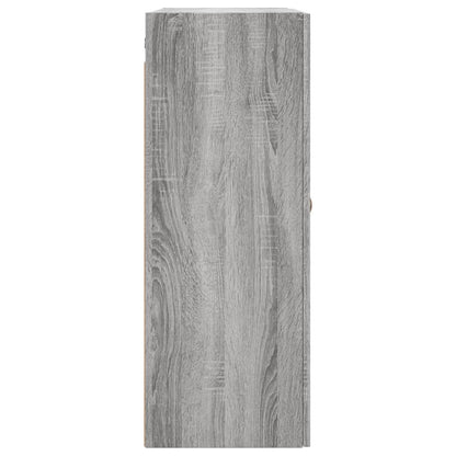 Mobili a Parete 2 pz Grigio Sonoma 69,5x34x90 cm