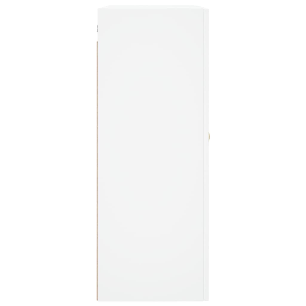 Mobili a Parete 2 pz Bianchi 69,5x34x90 cm