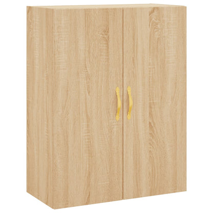 Mobili a Parete 2 pz Rovere Sonoma 69,5x34x90 cm