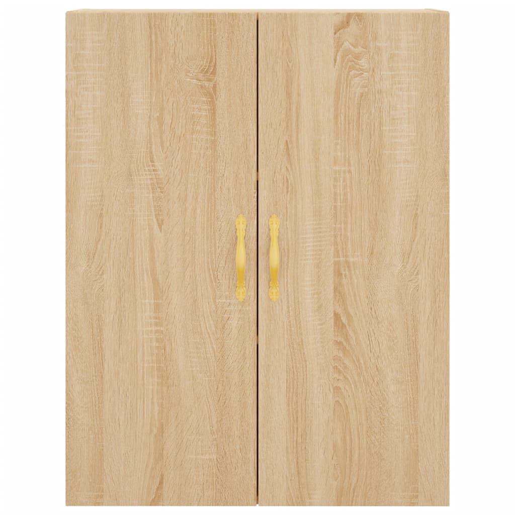 Mobili a Parete 2 pz Rovere Sonoma 69,5x34x90 cm