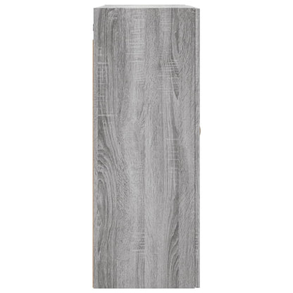 Mobili a Parete 2 pz Grigio Sonoma 69,5x34x90 cm
