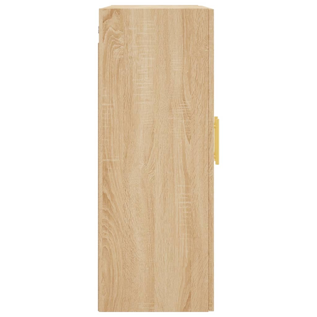Mobili a Parete 2 pz Rovere Sonoma 69,5x34x90 cm