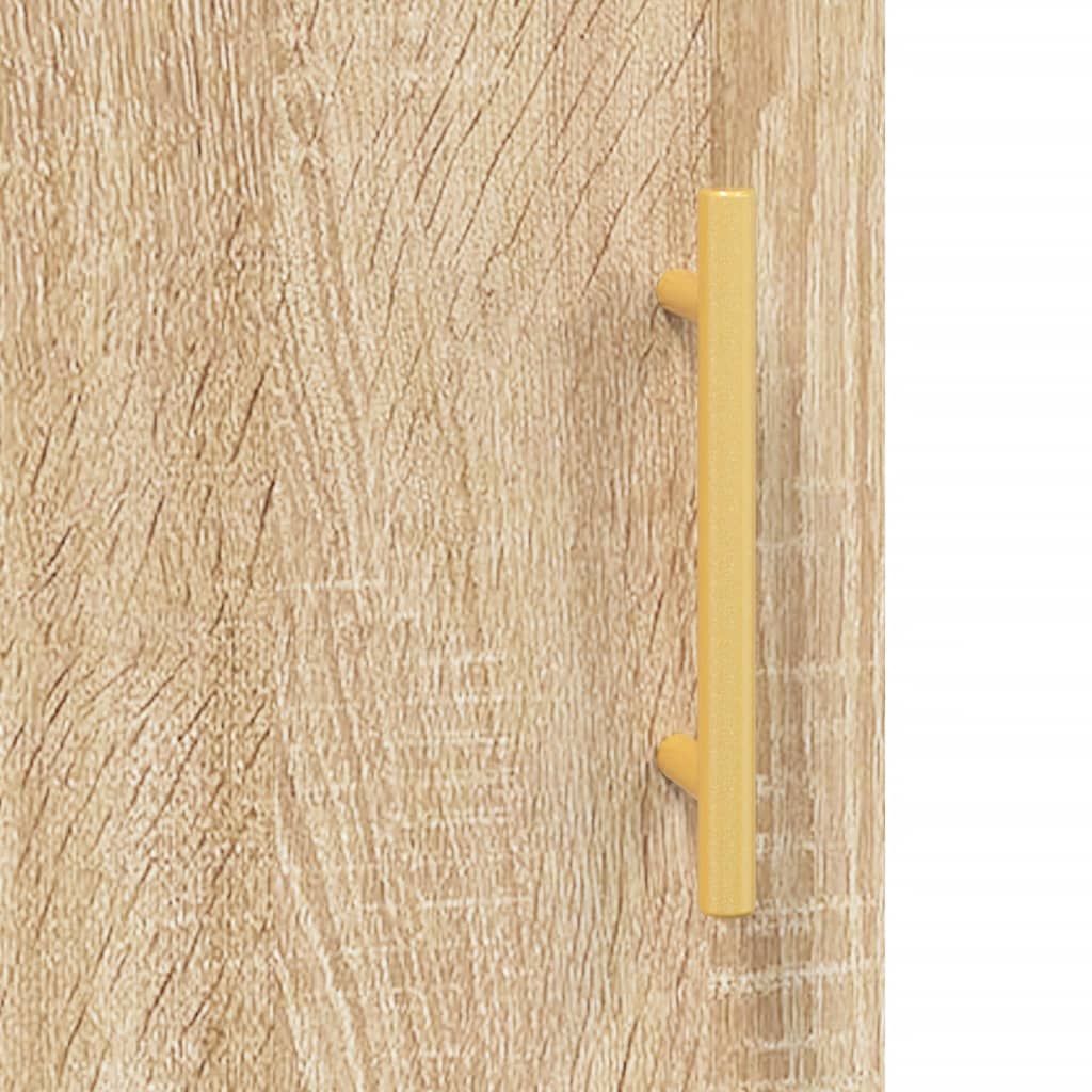 Mobili a Parete 2 pz Rovere Sonoma 69,5x34x90 cm