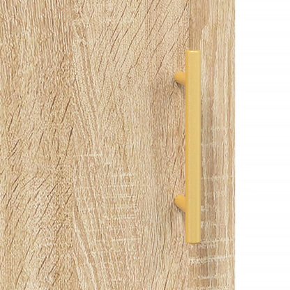 Mobili a Parete 2 pz Rovere Sonoma 69,5x34x90 cm